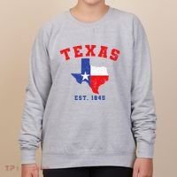 Texas Est. 1845 Texas Pride Home State Texan Women's Sweatshirt thumb 0