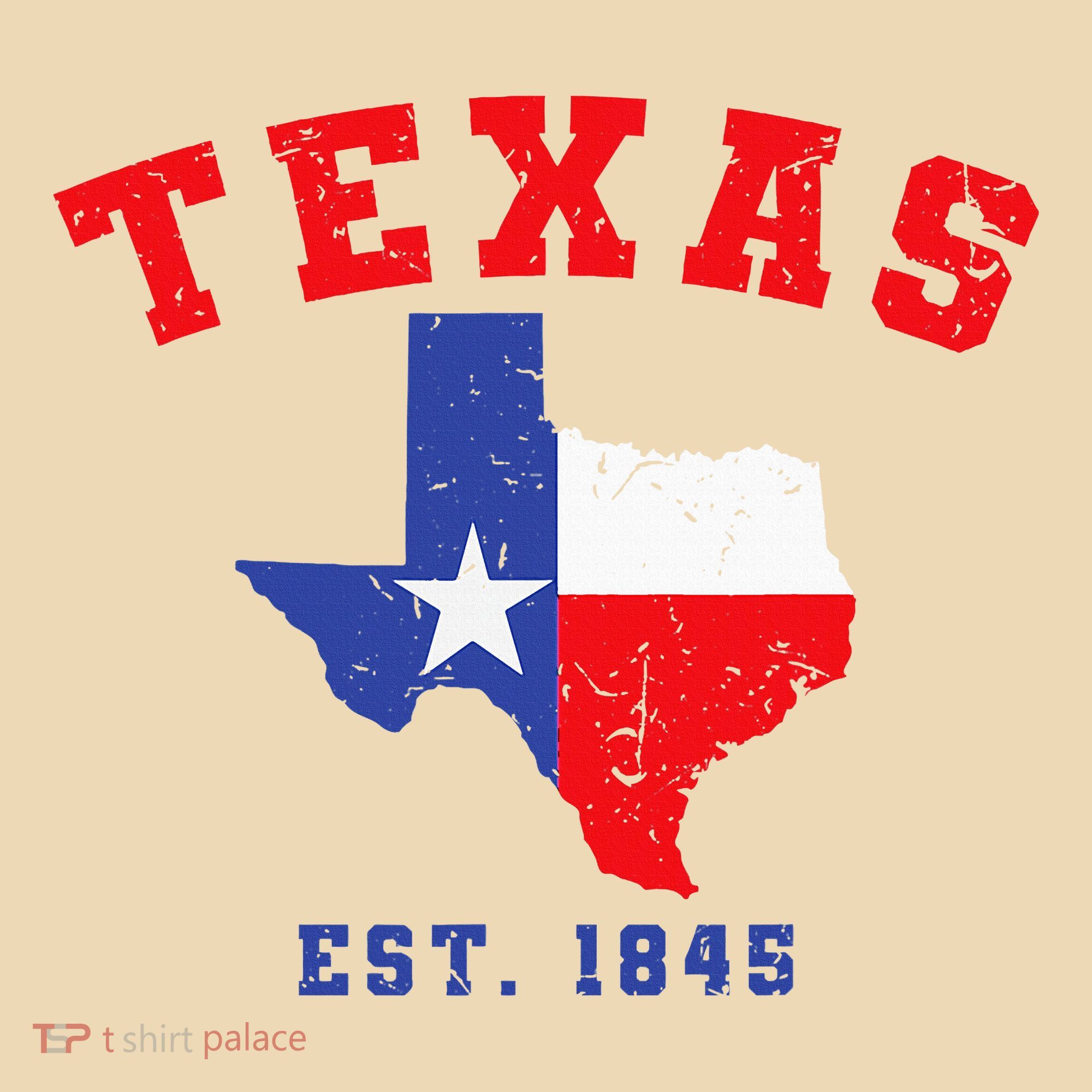 Texas Est. 1845 Texas Pride Home State Texan Tote Bag