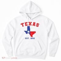 Texas Est. 1845 Texas Pride Home State Texan Hoodie thumb 0