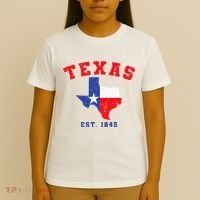 Texas Est. 1845 Texas Pride Home State Texan T-Shirt thumb 4