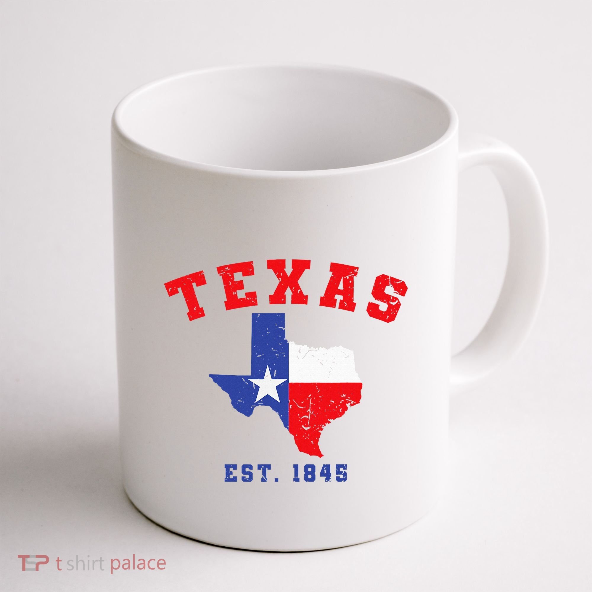 Texas Est. 1845 Texas Pride Home State Texan Coffee Mug