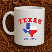 Texas Est. 1845 Texas Pride Home State Texan Coffee Mug thumb 2