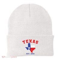 Texas Est. 1845 Texas Pride Home State Texan Beanie thumb 0