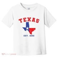 Texas Est. 1845 Texas Pride Home State Texan Toddler T-Shirt thumb 0
