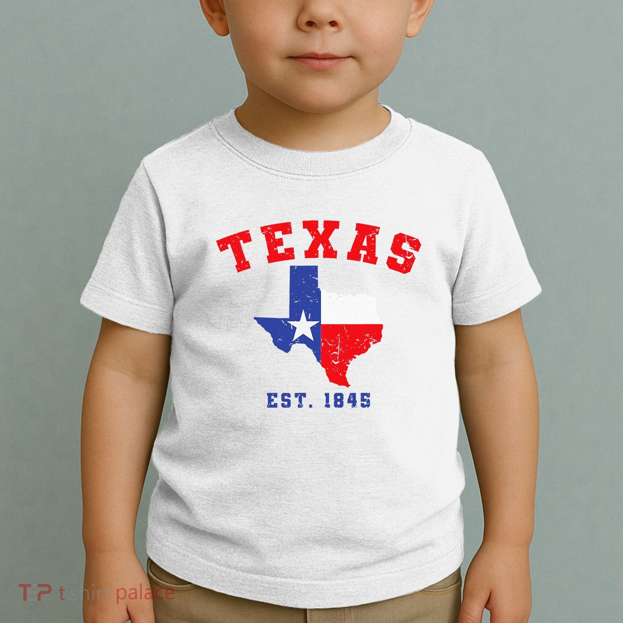 Texas Est. 1845 Texas Pride Home State Texan Toddler T-Shirt