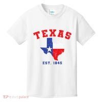 Texas Est. 1845 Texas Pride Home State Texan Kids T-Shirt thumb 0