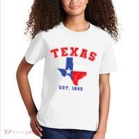 Texas Est. 1845 Texas Pride Home State Texan Kids T-Shirt thumb 2