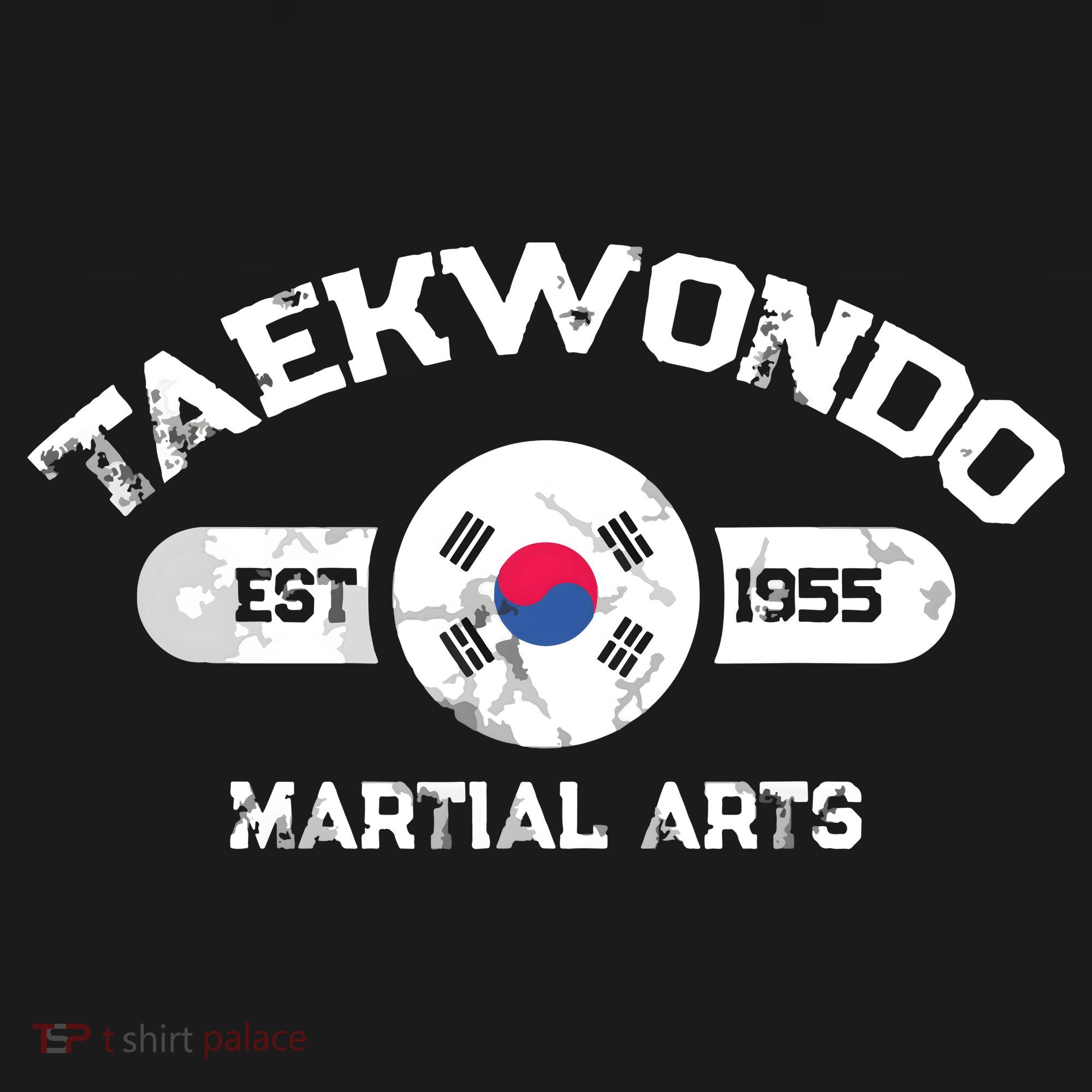 Taekwondo Established 1955 Tae Kwon Do Gift Martial Arts Backpack