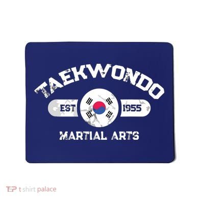 Taekwondo Established 1955 Tae Kwon Do Gift Martial Arts Mousepad