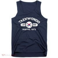Taekwondo Established 1955 Tae Kwon Do Gift Martial Arts Tank Top thumb 0