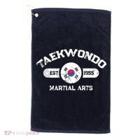 Taekwondo Established 1955 Tae Kwon Do Gift Martial Arts Golf Towel thumb 0