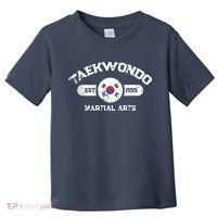 Taekwondo Established 1955 Tae Kwon Do Gift Martial Arts Toddler T-Shirt thumb 0