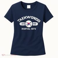 Taekwondo Established 1955 Tae Kwon Do Gift Martial Arts Women's T-Shirt thumb 0