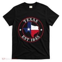 Texas Est 1845 Texan Home State Texas Pride T-Shirt thumb 0