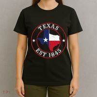 Texas Est 1845 Texan Home State Texas Pride T-Shirt thumb 4