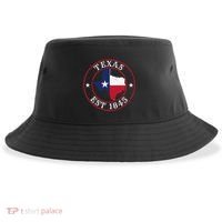 Texas Est 1845 Texan Home State Texas Pride Sustainable Bucket Hat thumb 0