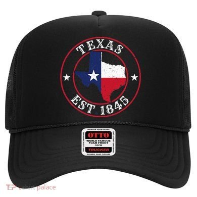 Texas Est 1845 Texan Home State Texas Pride Hat