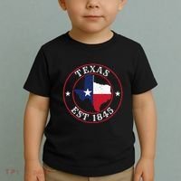 Texas Est 1845 Texan Home State Texas Pride Toddler T-Shirt thumb 2