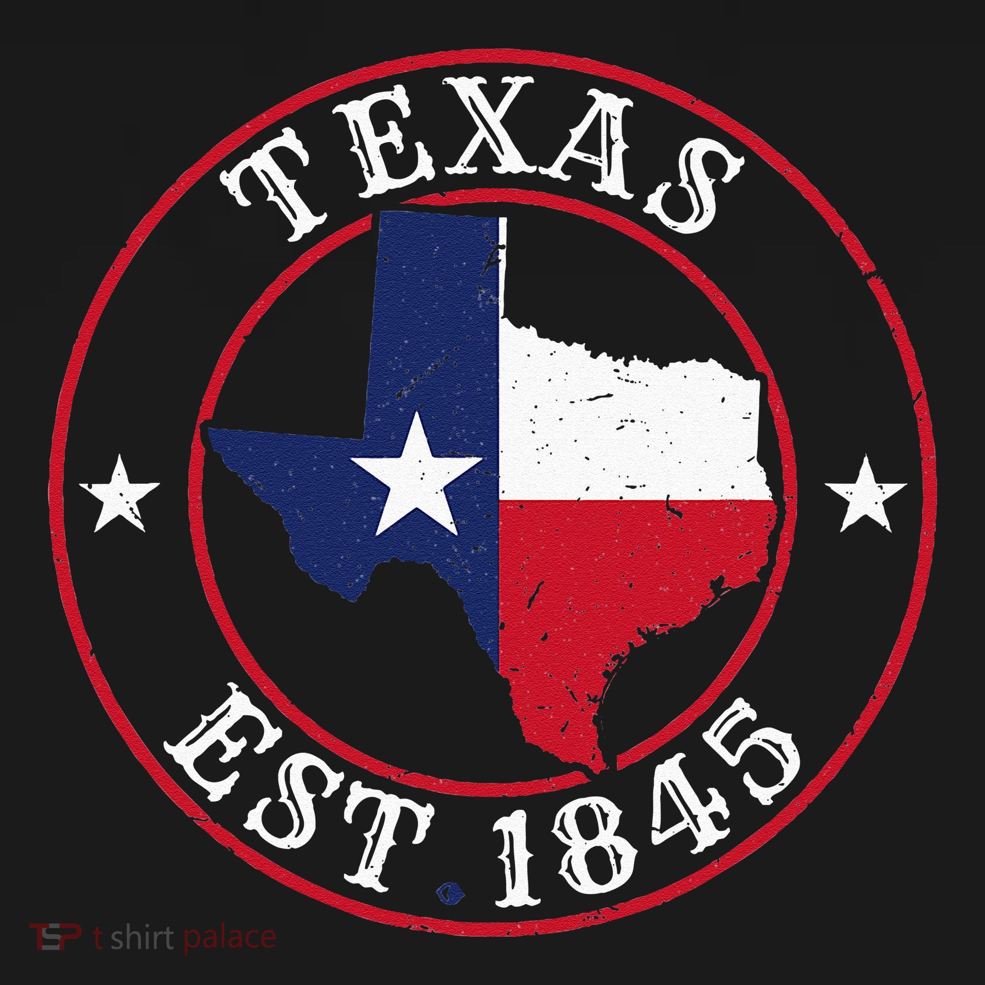 Texas Est 1845 Texan Home State Texas Pride Kids Long Sleeve Shirt