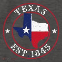 Texas Est 1845 Texan Home State Texas Pride Vector Backpack thumb 2