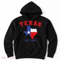 Texas Est 1845 Texas Pride Home State Texan Hoodie thumb 0