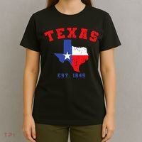 Texas Est 1845 Texas Pride Home State Texan T-Shirt thumb 4