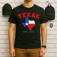 Texas Est 1845 Texas Pride Home State Texan T-Shirt thumb 6