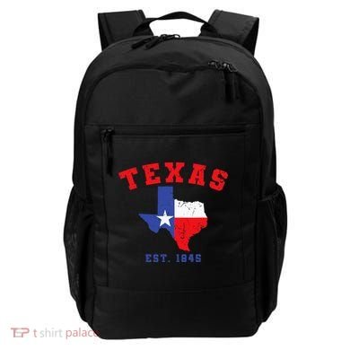 Texas Est 1845 Texas Pride Home State Texan Backpack