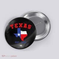 Texas Est 1845 Texas Pride Home State Texan Button thumb 0