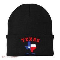 Texas Est 1845 Texas Pride Home State Texan Beanie thumb 0