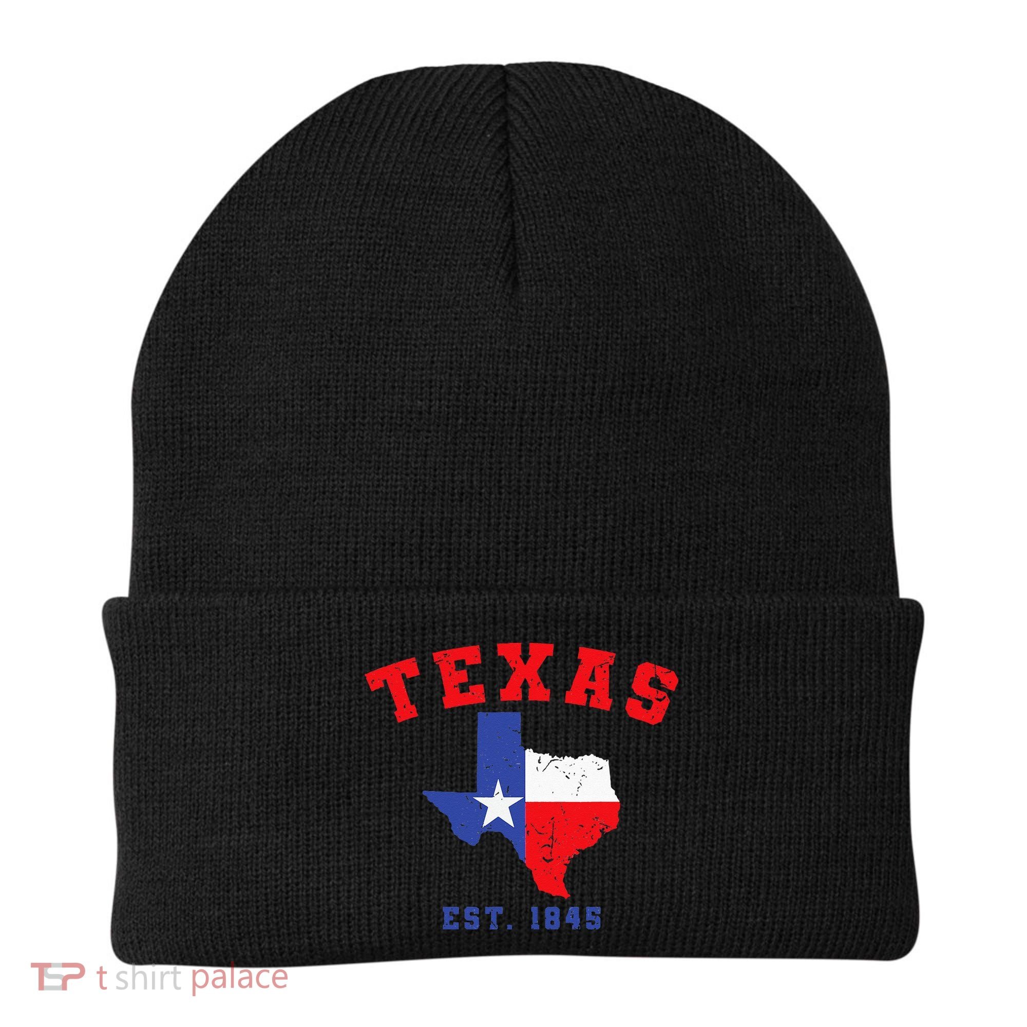 Texas Est 1845 Texas Pride Home State Texan Beanie