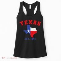 Texas Est 1845 Texas Pride Home State Texan Women's Tank Top thumb 0