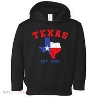 Texas Est 1845 Texas Pride Home State Texan Toddler Hoodie thumb 0