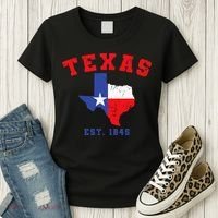 Texas Est 1845 Texas Pride Home State Texan Women's T-Shirt thumb 3