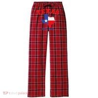 Texas Est 1845 Texas Pride Home State Texan Women's Flannel Plaid Pajama Pants thumb 0