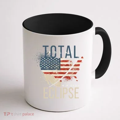 Total Eclipse 2024 Coffee Mug back