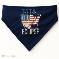 Total Eclipse 2024 USA-Made Doggie Bandana thumb 0