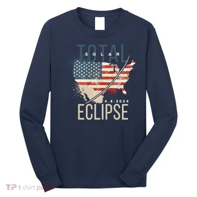 Total Eclipse 2024 Long Sleeve Shirt