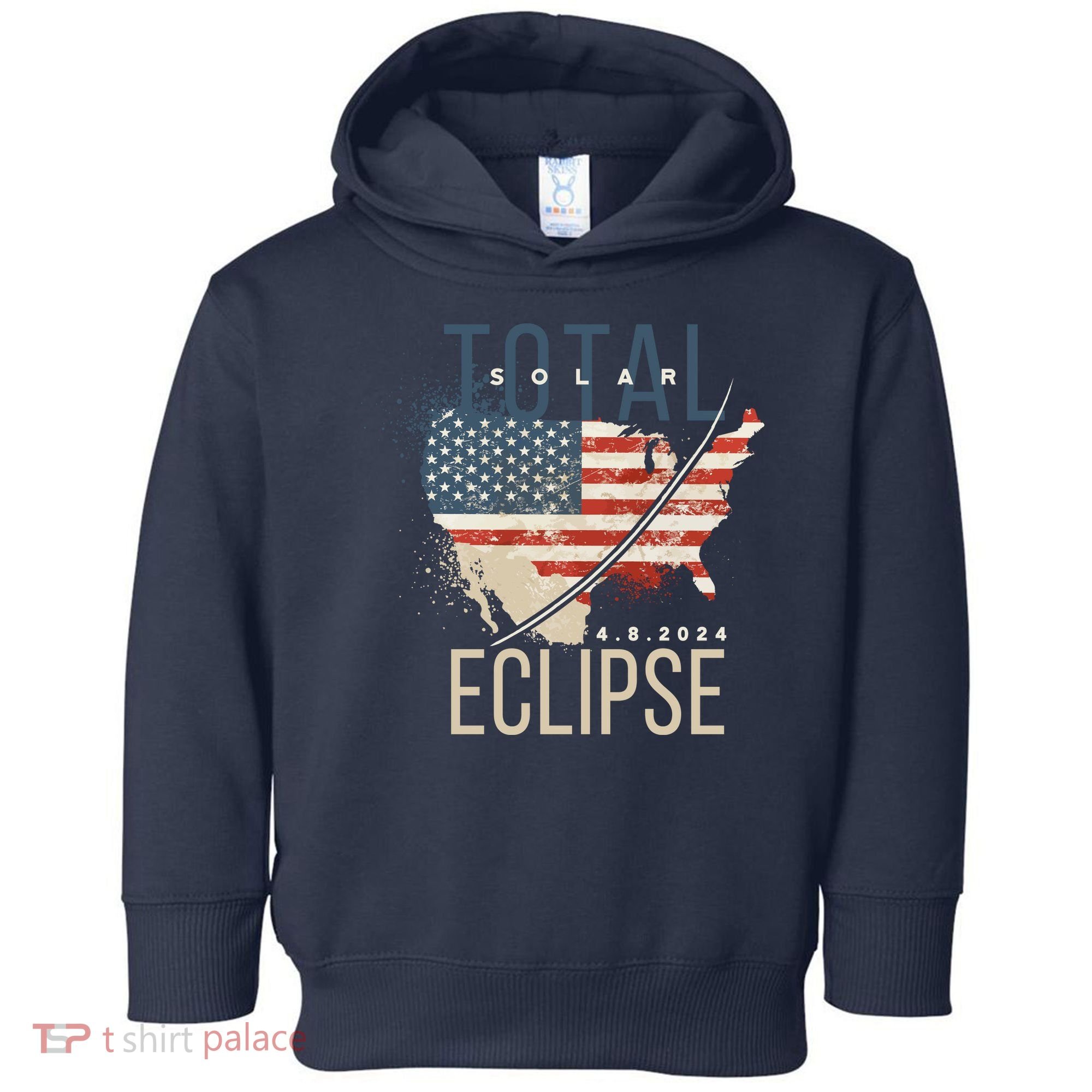 Total Eclipse 2024 Toddler Hoodie