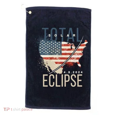 Total Eclipse 2024 Golf Towel