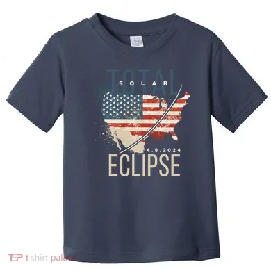 Total Eclipse 2024 Toddler T-Shirt