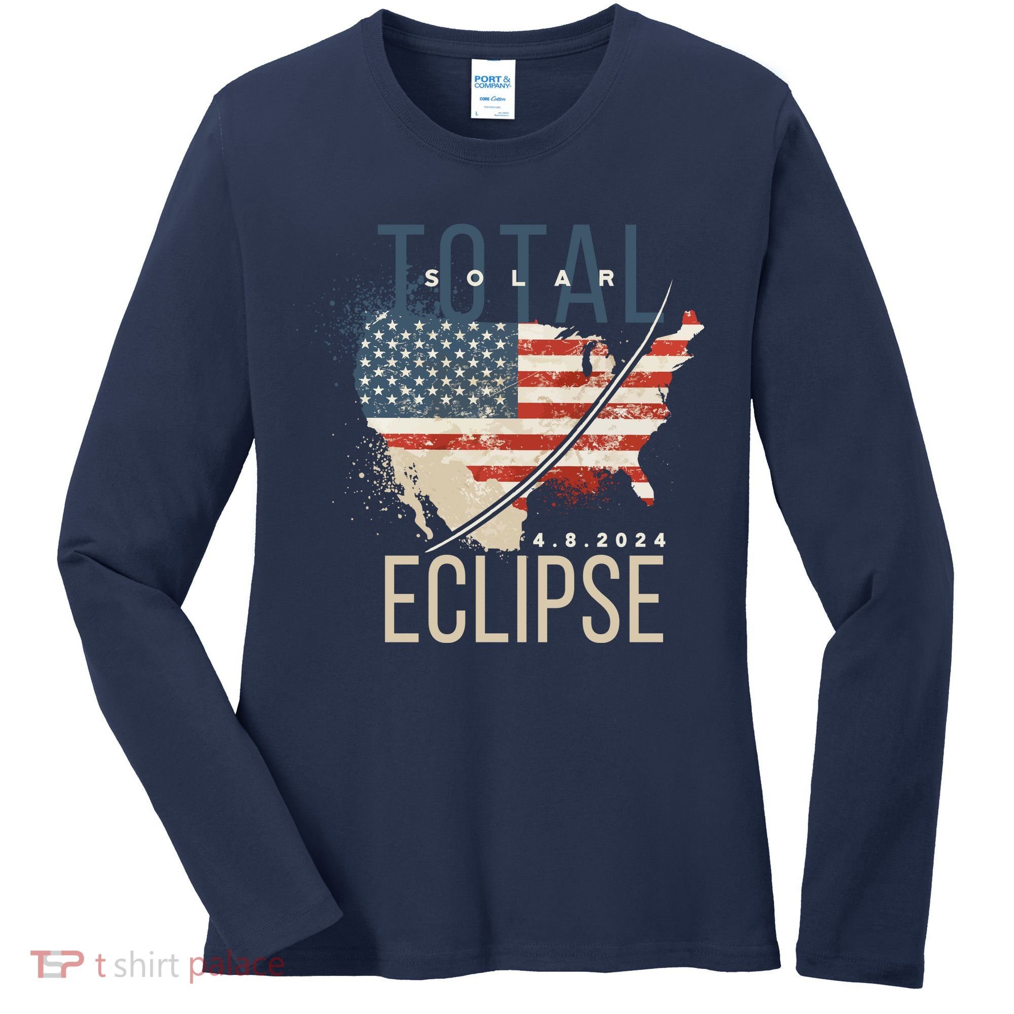 Total Eclipse 2024 Women's Long Sleeve Shirt