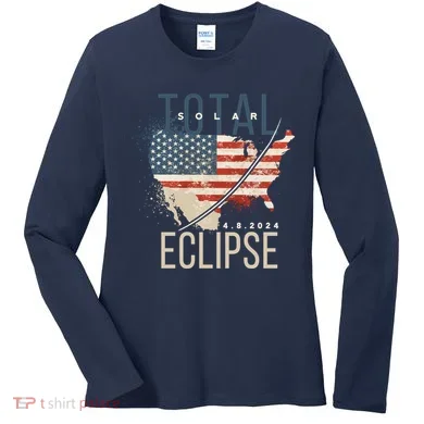 Total Eclipse 2024 Women's Long Sleeve Shirt