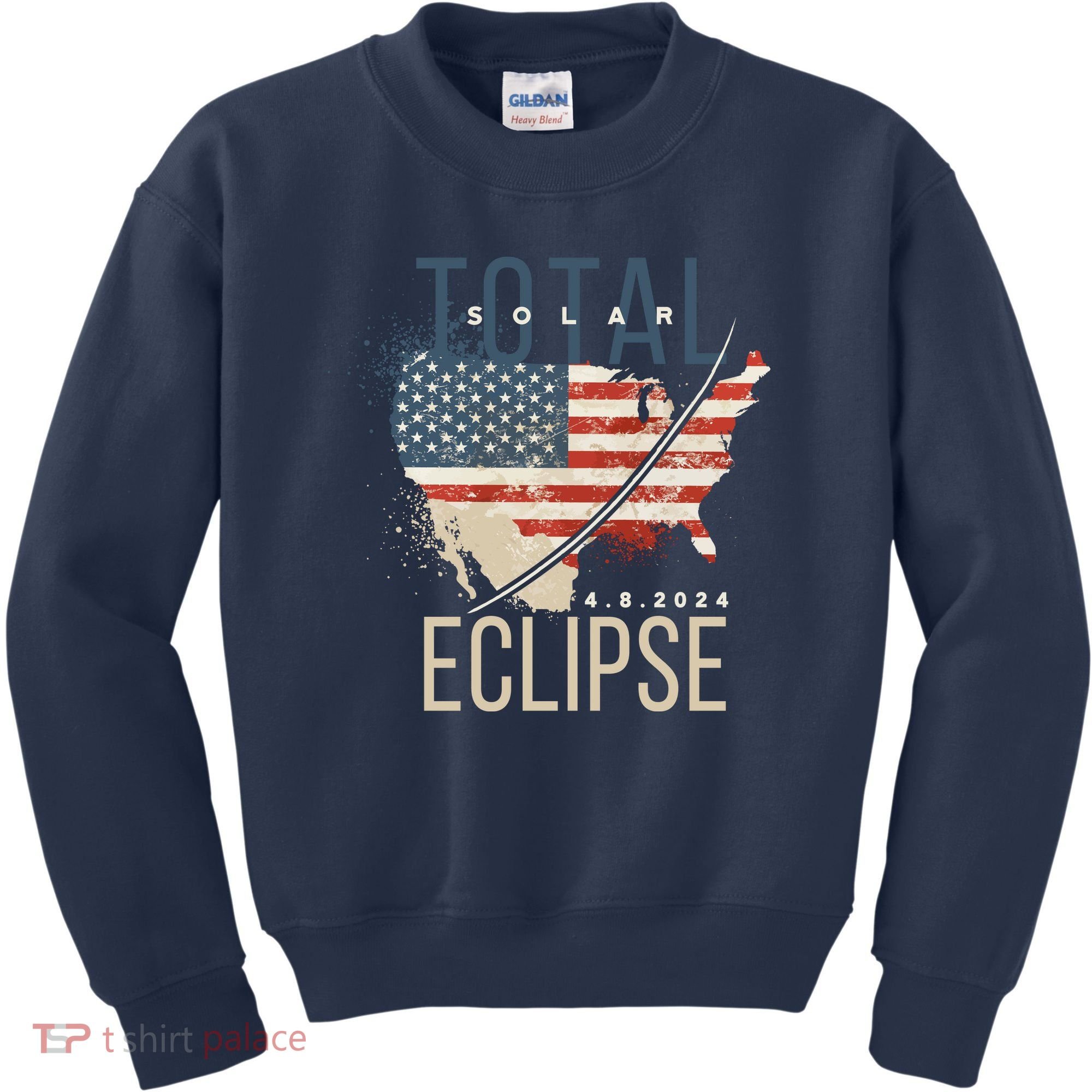 Total Eclipse 2024 Kids Sweatshirt