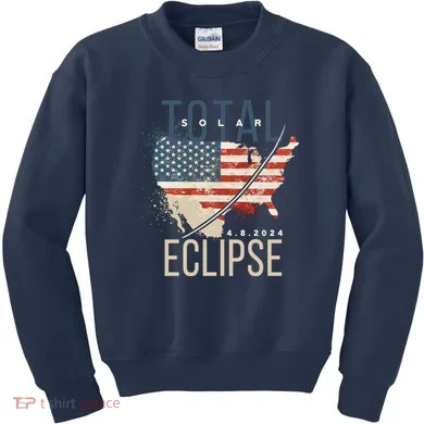 Total Eclipse 2024 Kids Sweatshirt