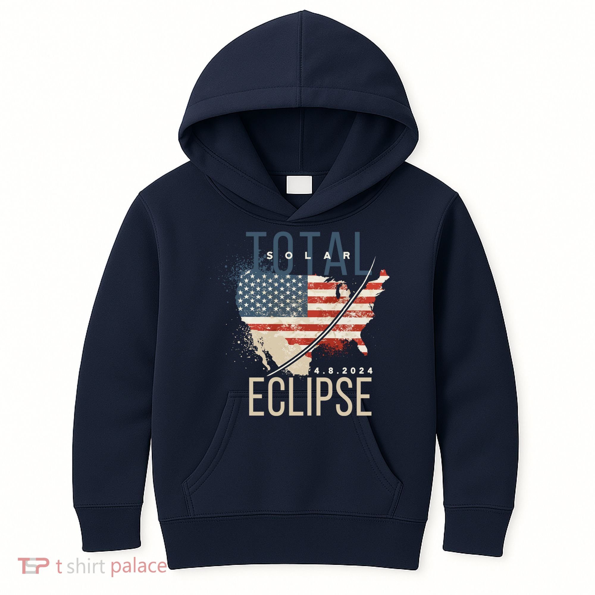 Total Eclipse 2024 Kids Hoodie