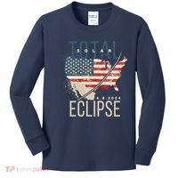 Total Eclipse 2024 Kids Long Sleeve Shirt thumb 0