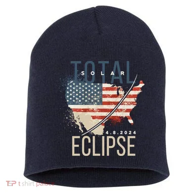 Total Eclipse 2024 Short Acrylic Beanie