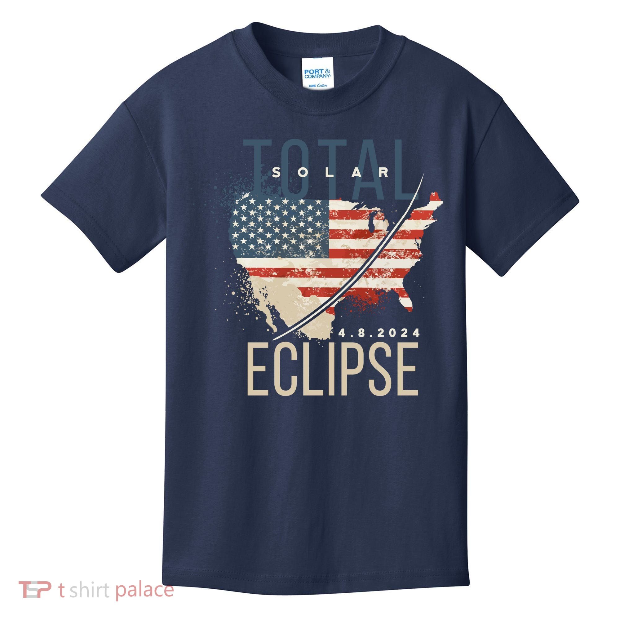 Total Eclipse 2024 Kids T-Shirt