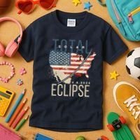 Total Eclipse 2024 Kids T-Shirt thumb 3